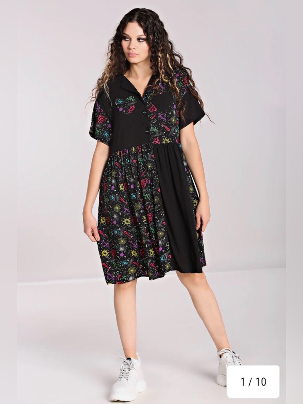 Hell Bunny Andromeda Dress Sz M